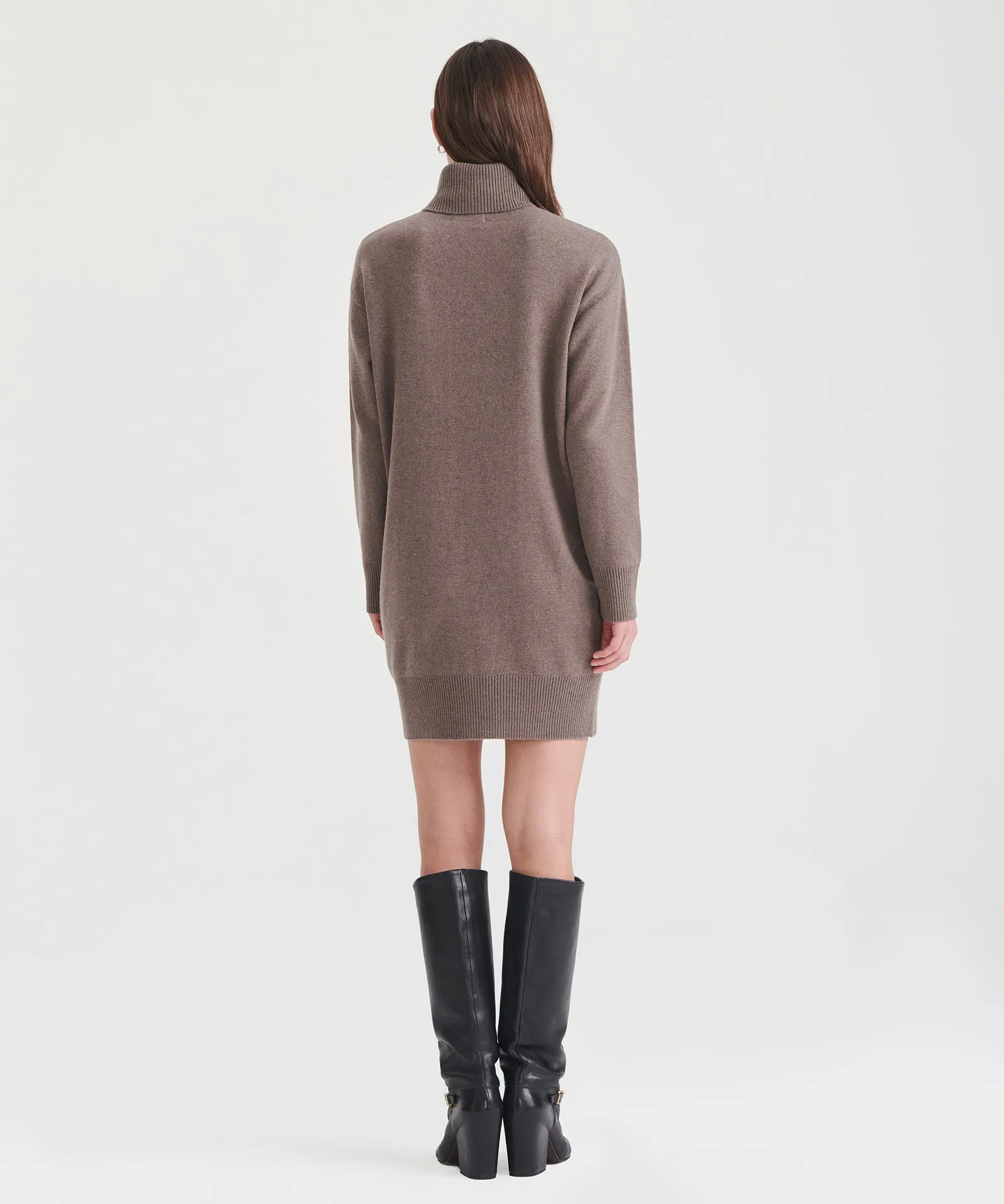 Signature Cashmere Turtleneck Dress