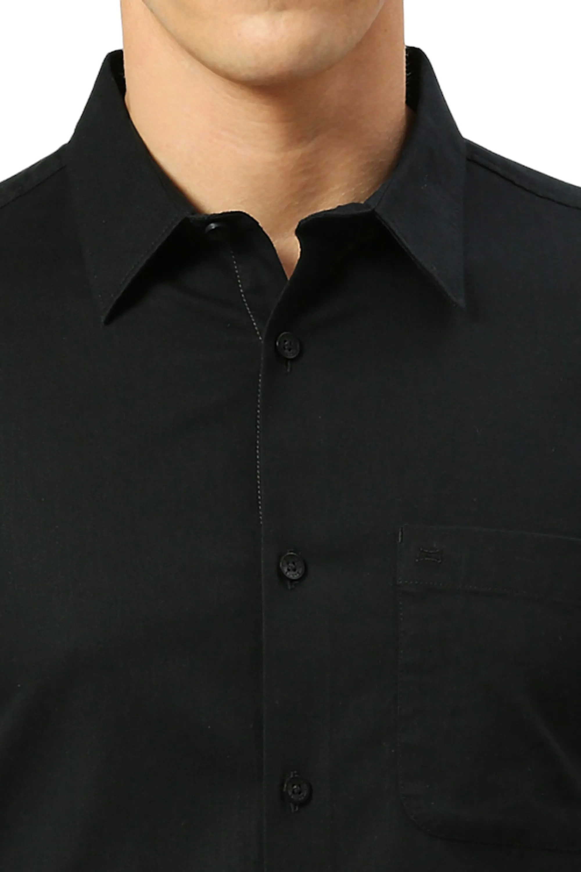 Slim Fit Coton Slub Twill Shirt