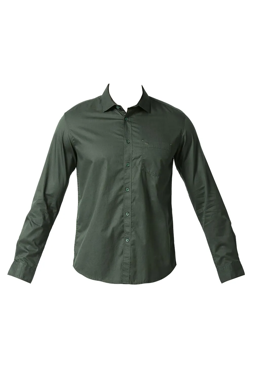 Slim Fit Cotton Twill Shirt