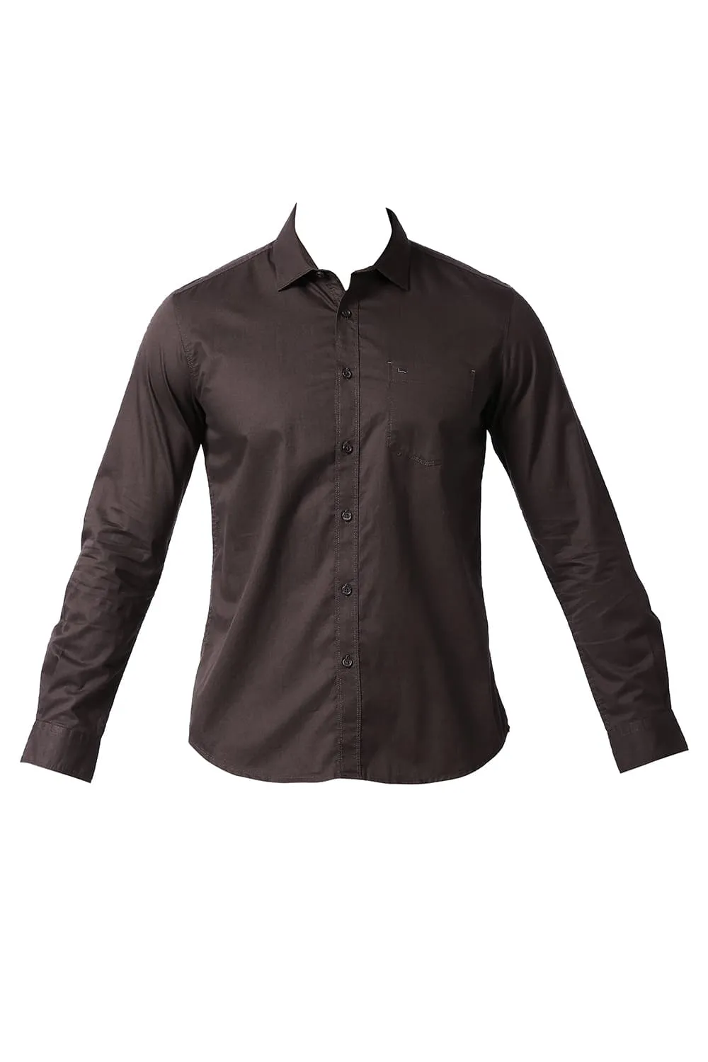 Slim Fit Cotton Twill Shirt