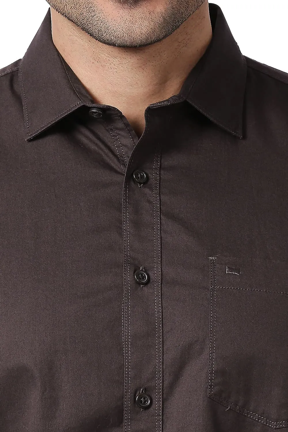 Slim Fit Cotton Twill Shirt