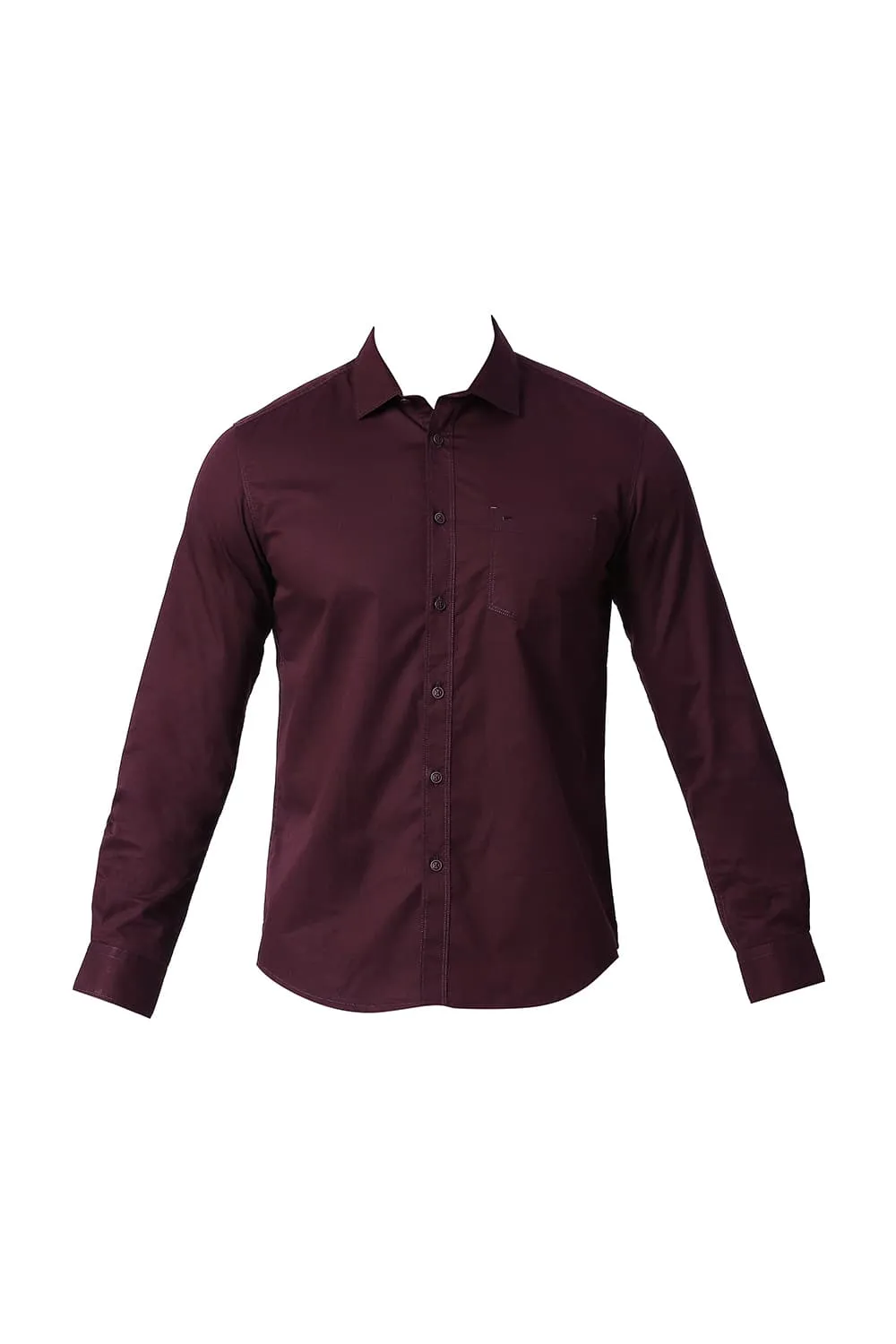 Slim Fit Cotton Twill Shirt