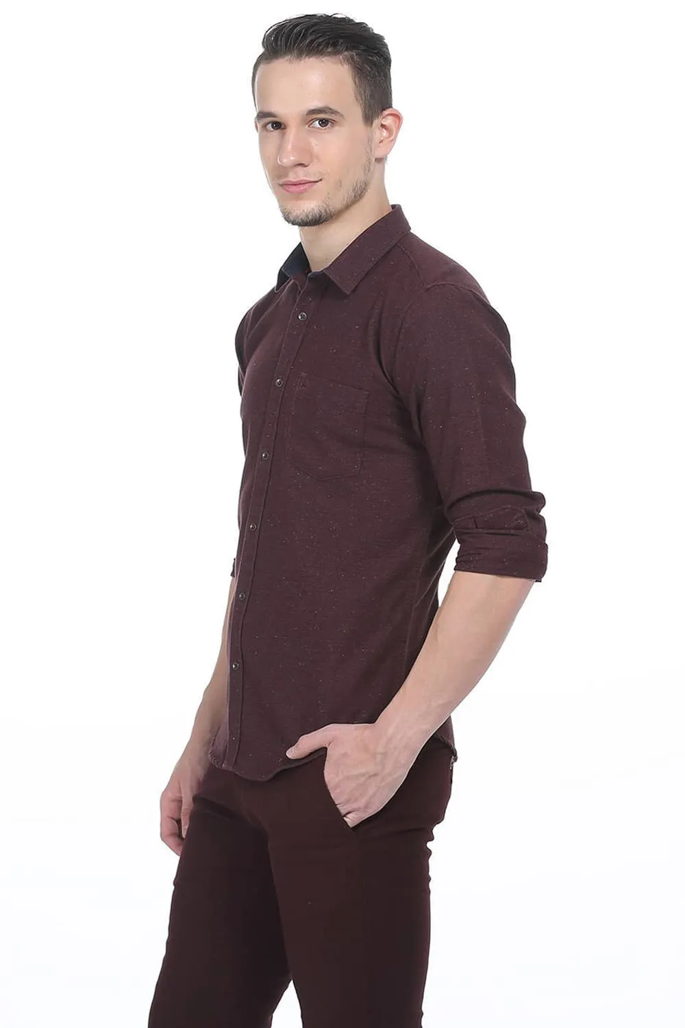 Slim Fit Twill Shirt