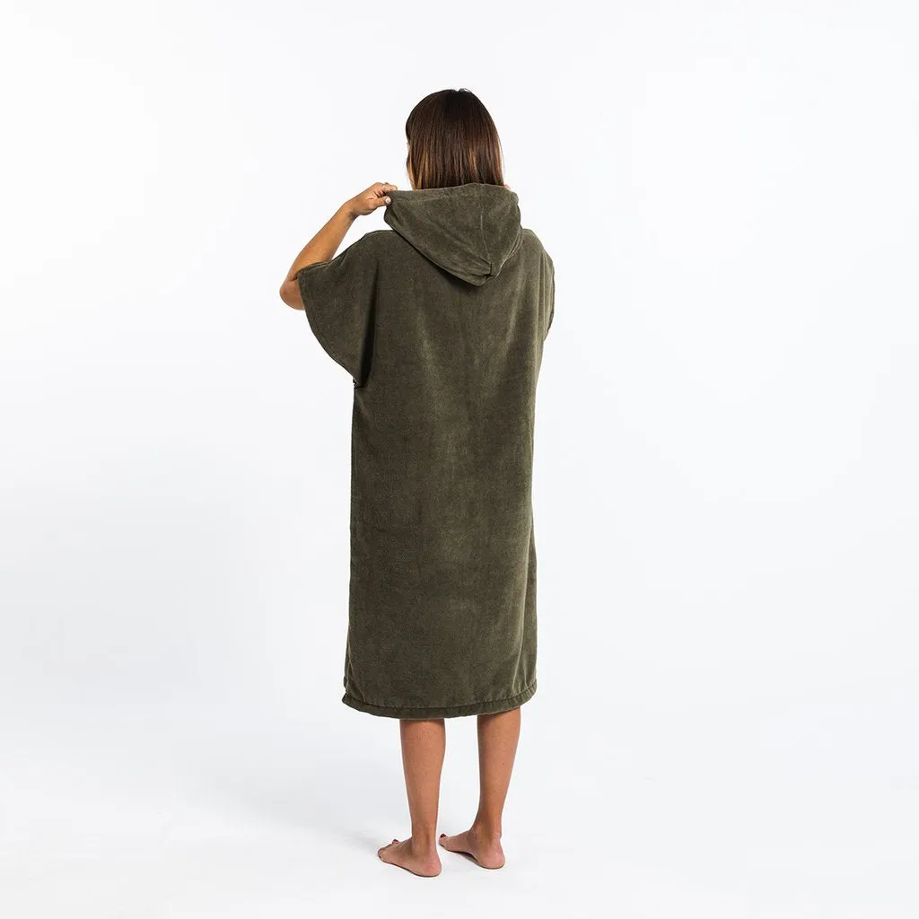 Slowtide The Digs SM/MD Poncho-Green