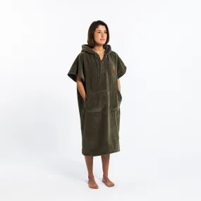 Slowtide The Digs SM/MD Poncho-Green