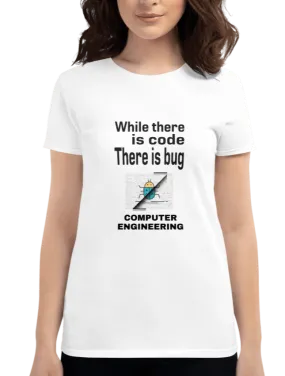 Software Engineer T Shirt for Women D49