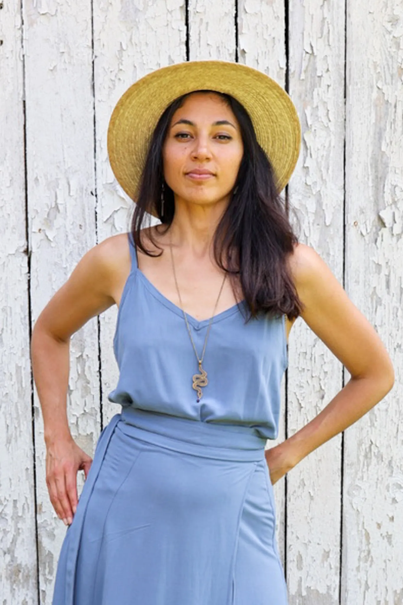 Spark Joy Camisole - Dusty Blue