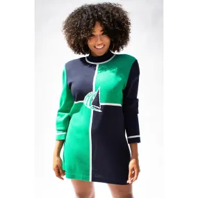 ST. JOHN 1980's Knit Mini Sweater Dress |  M/L