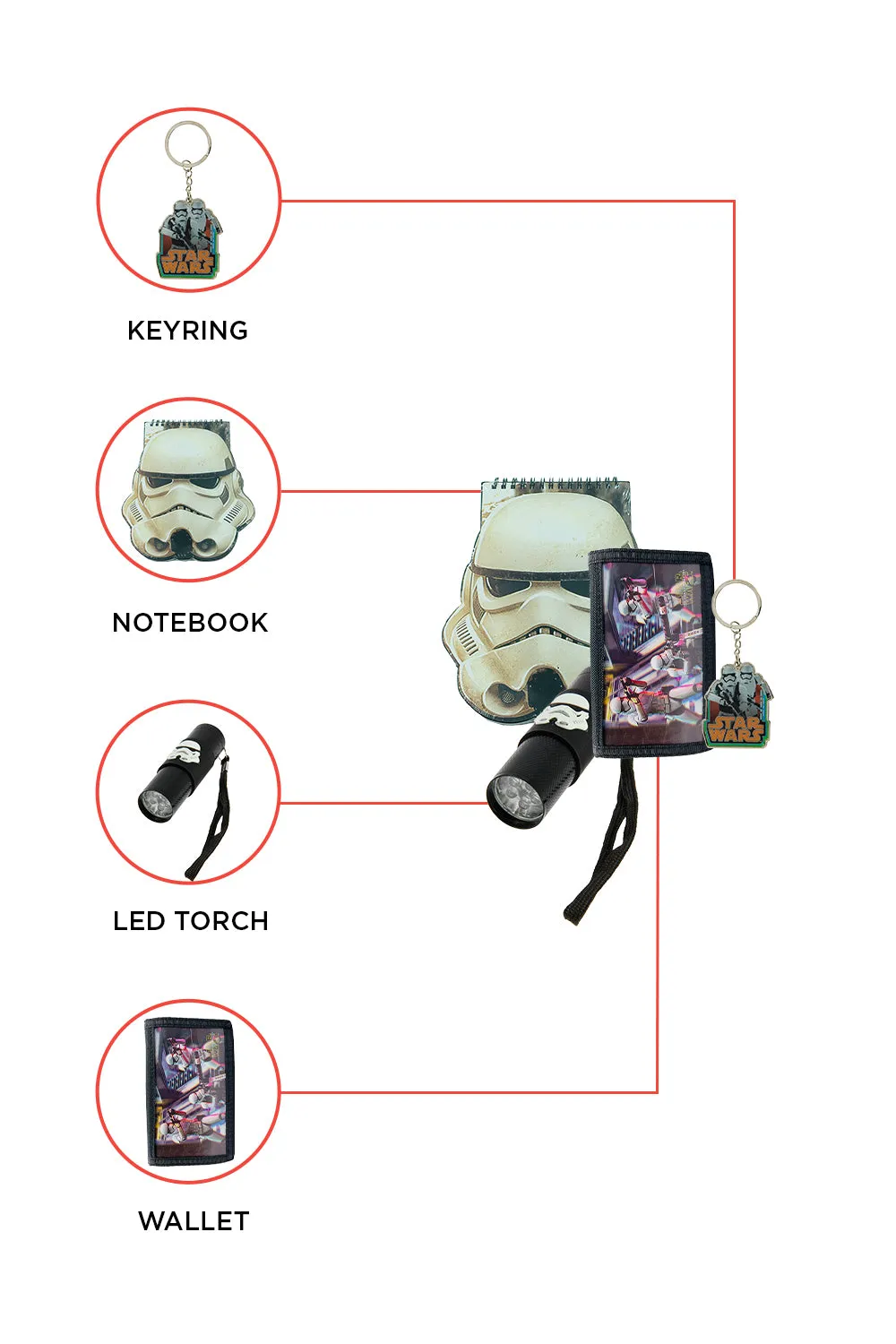 Star War Strom Trooper Travel Set