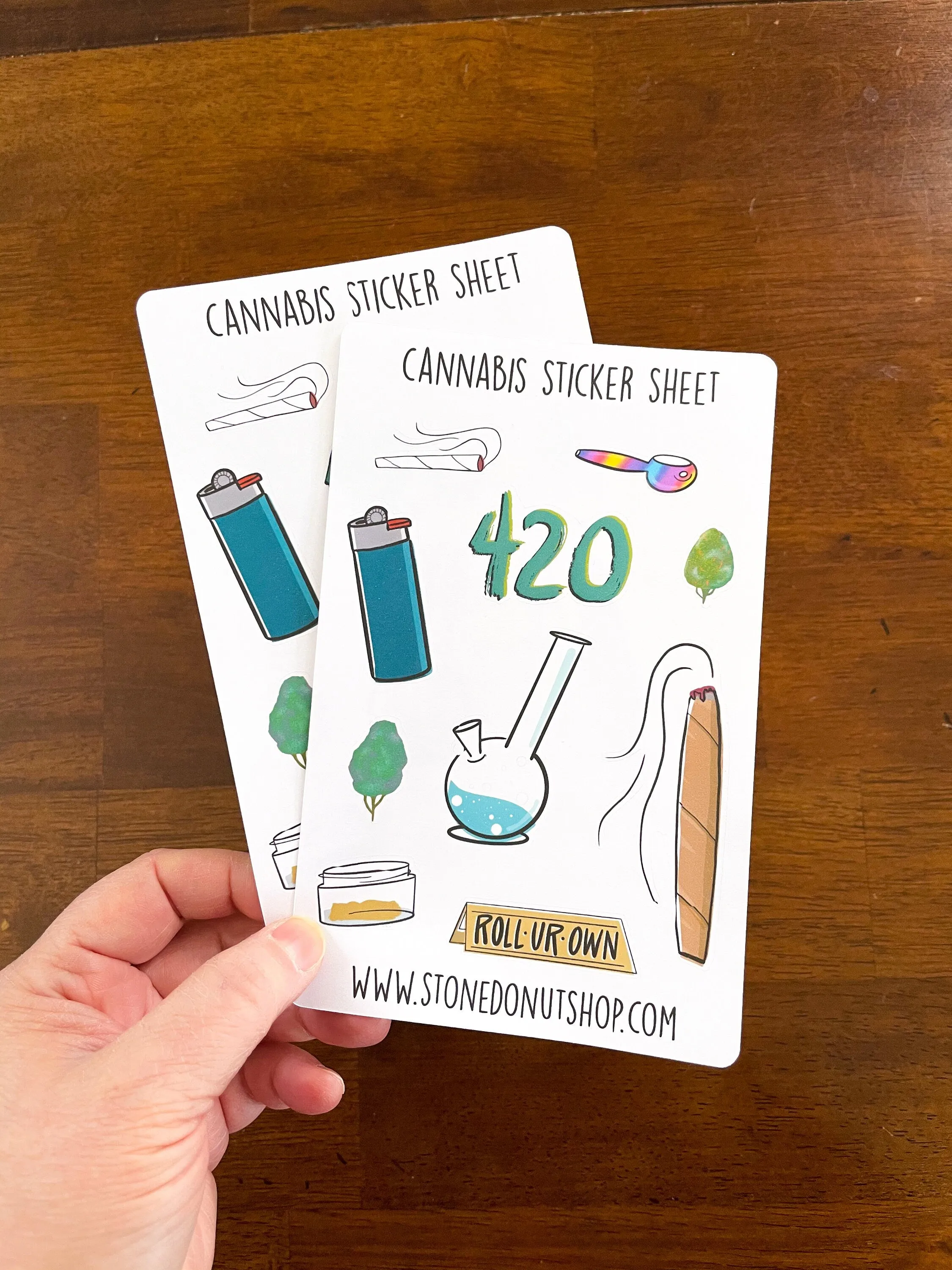 Stoner Sticker Sheet