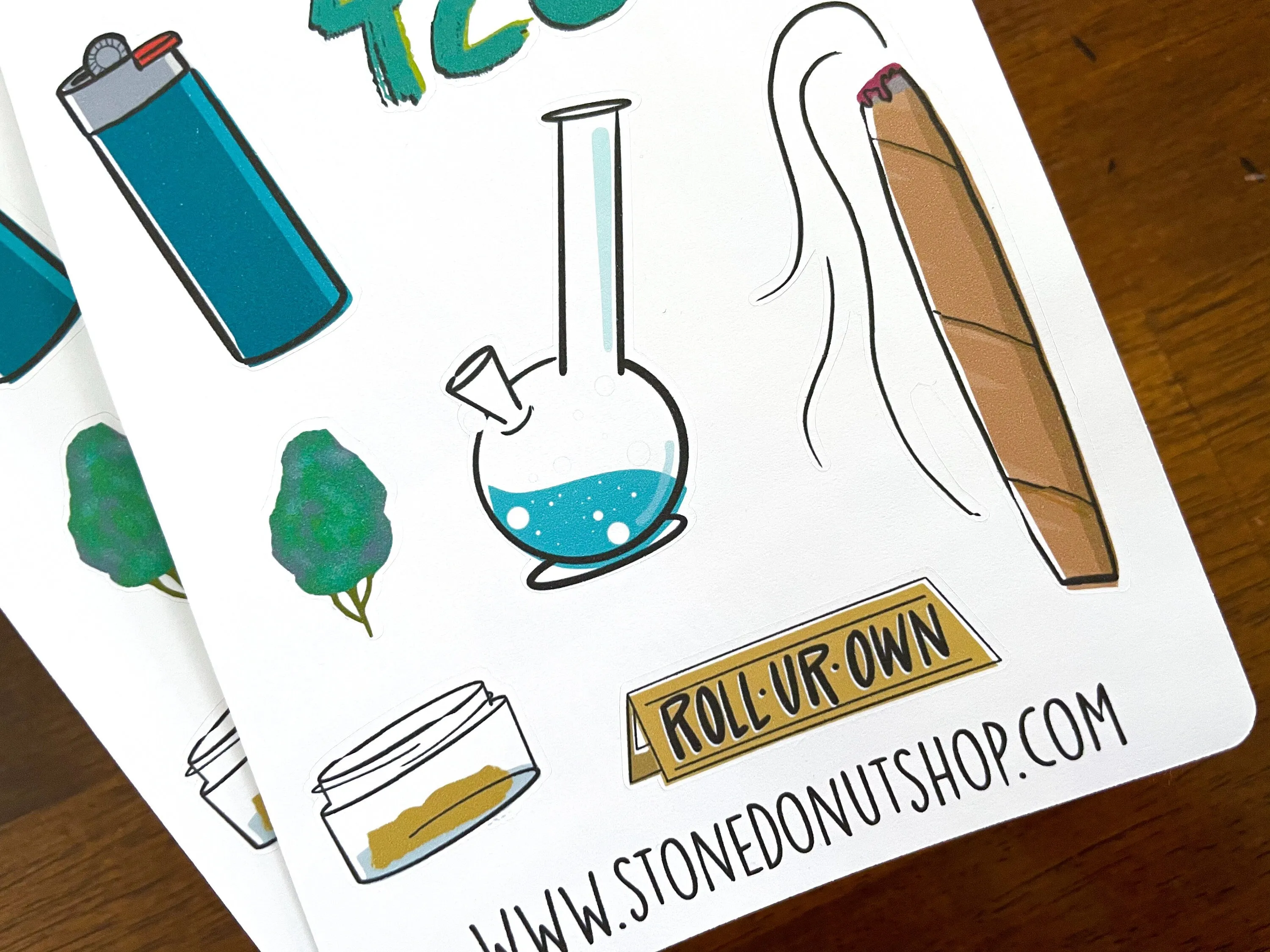 Stoner Sticker Sheet