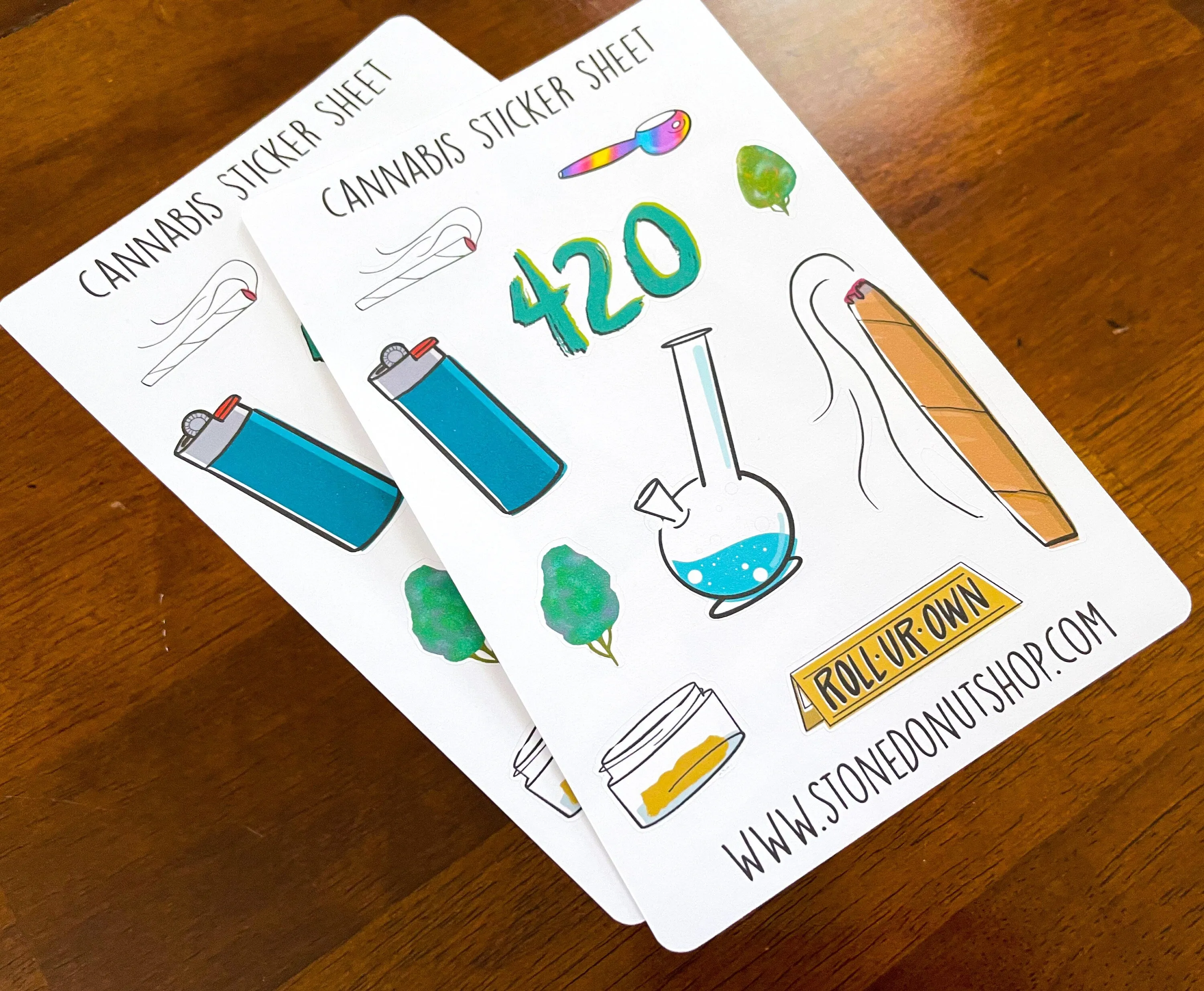 Stoner Sticker Sheet