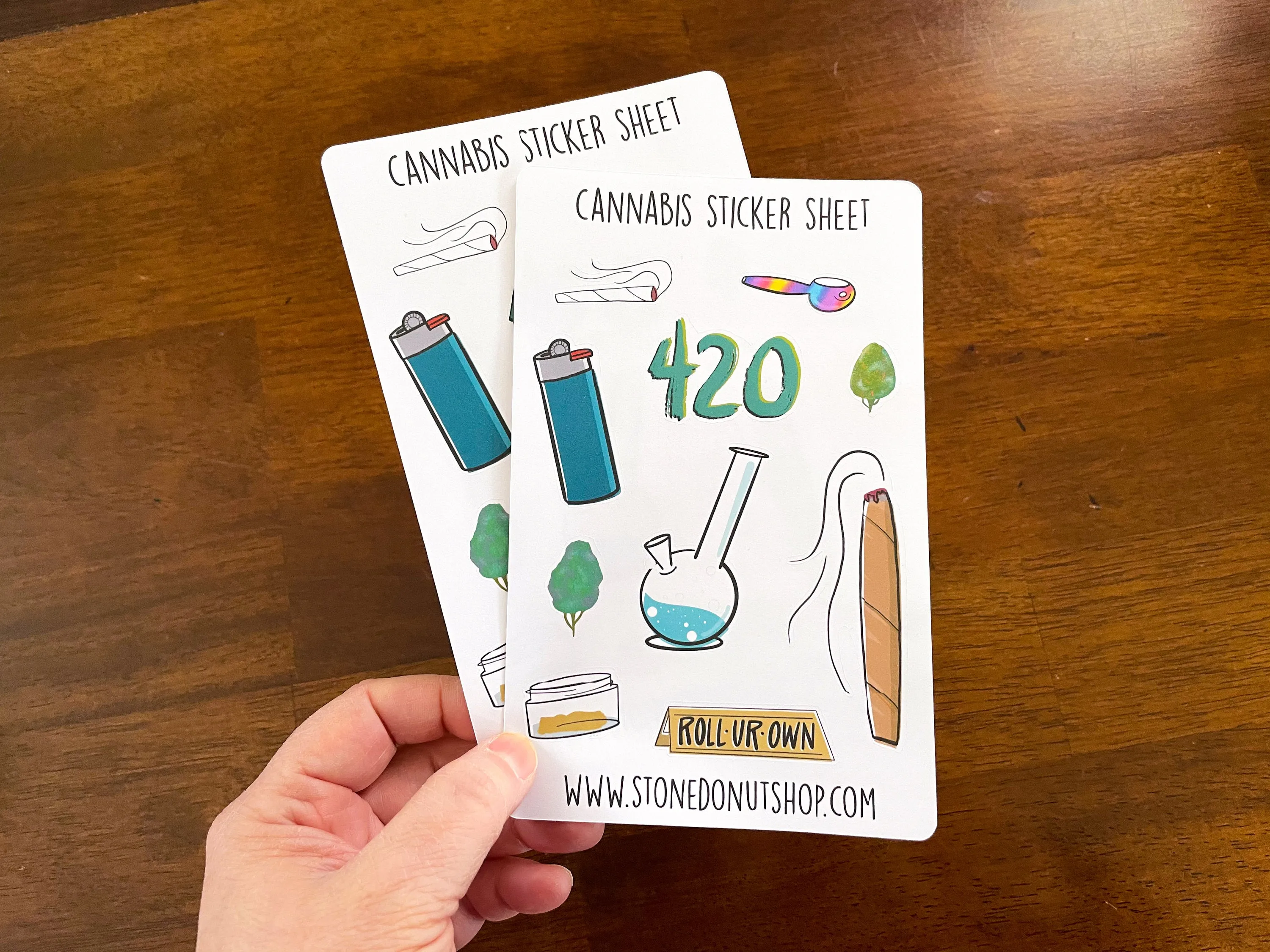 Stoner Sticker Sheet