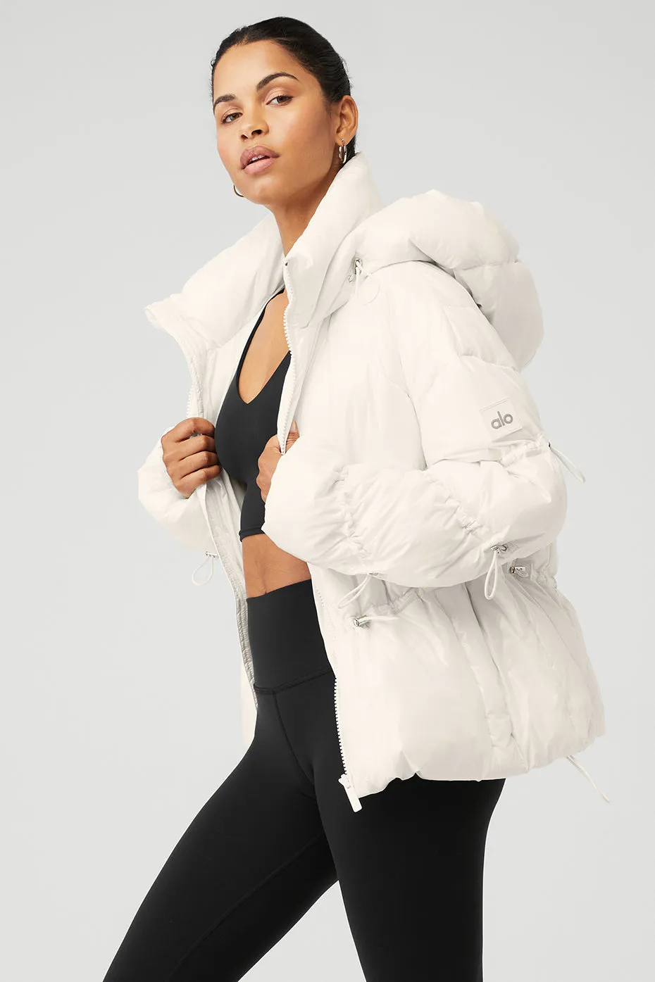 Stunner Puffer Jacket - Ivory