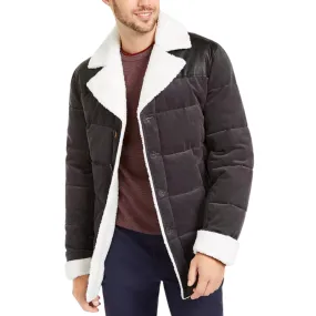 TASSO ELBA -  Corduroy Puffer Jacket