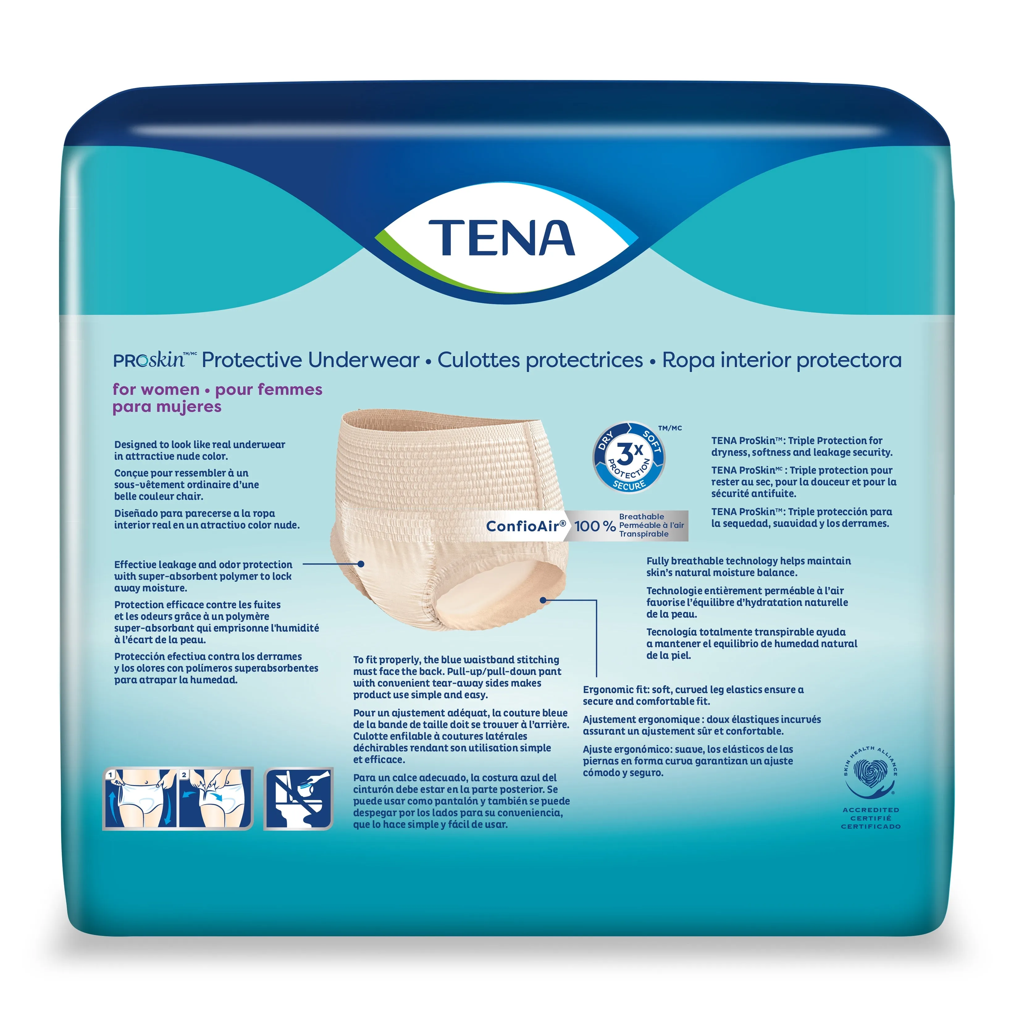 Tena® ProSkin™ Maximum Absorbent Underwear, Large