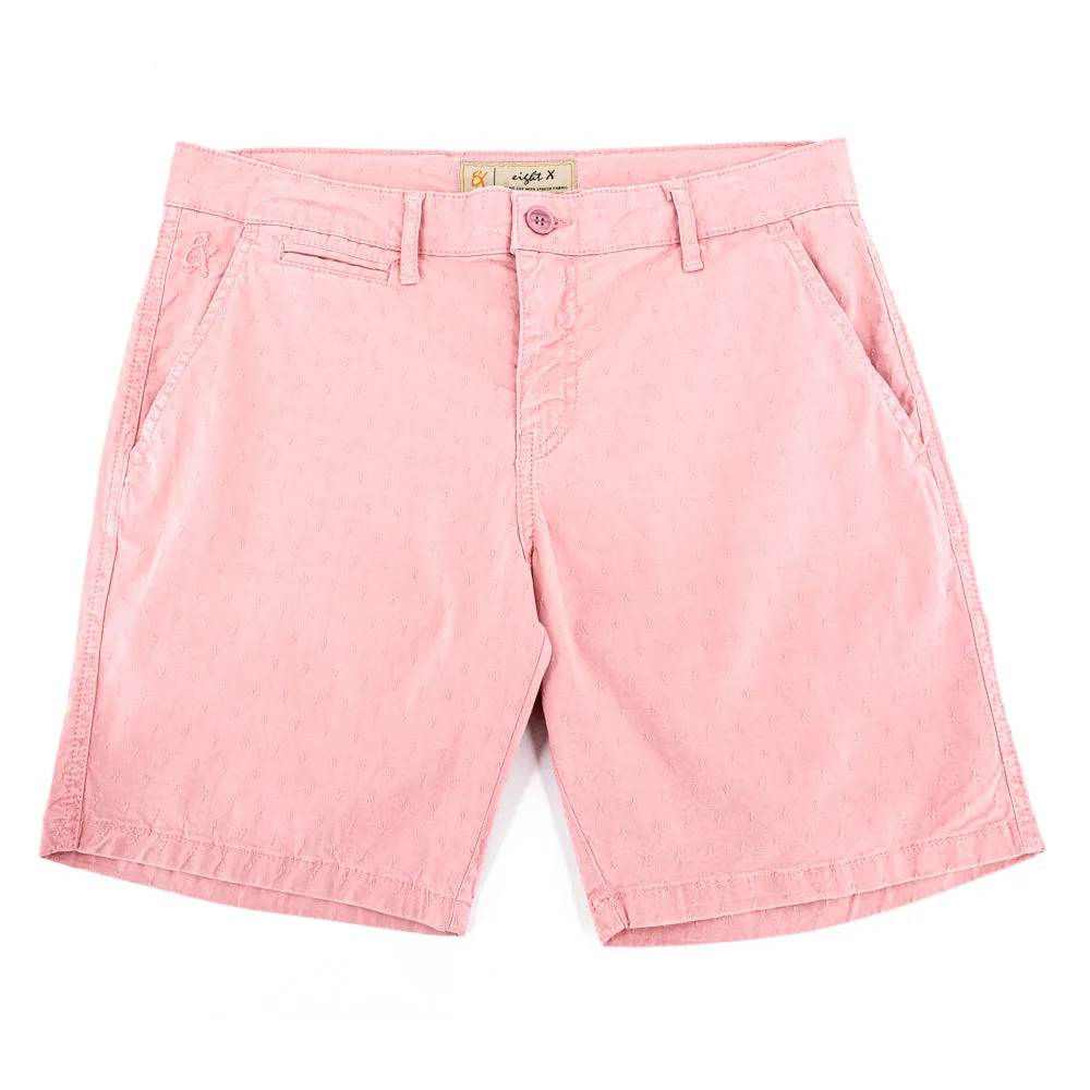 The Carlo Jacquard Shorts - Pink