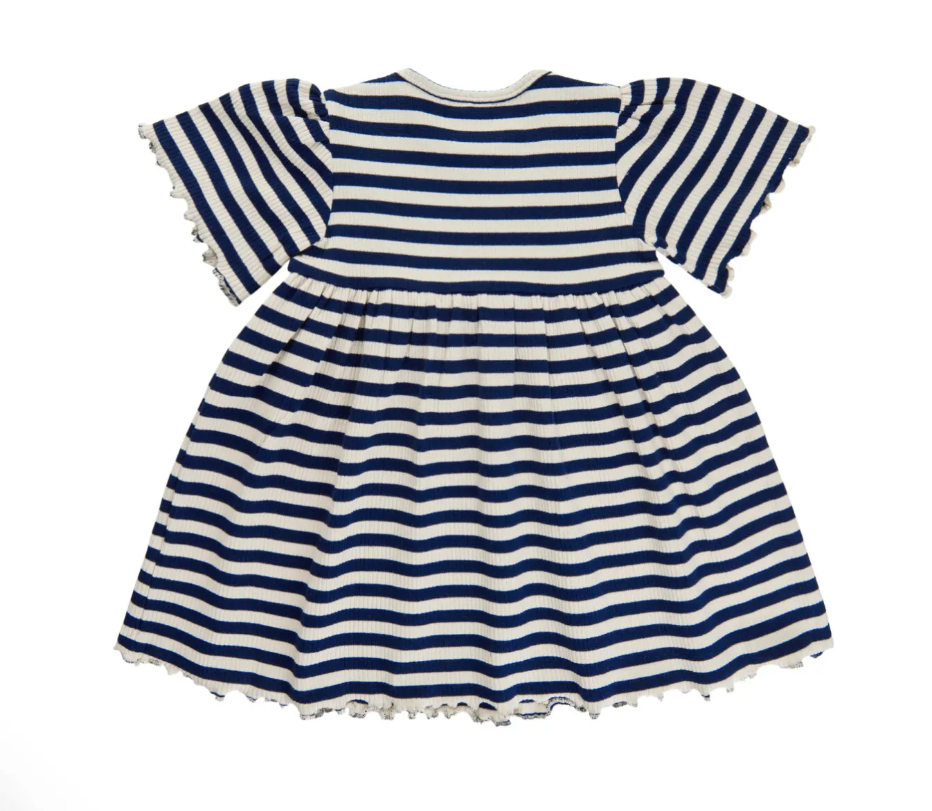 The Fro Rib Dress - Navy Blazer - BABY