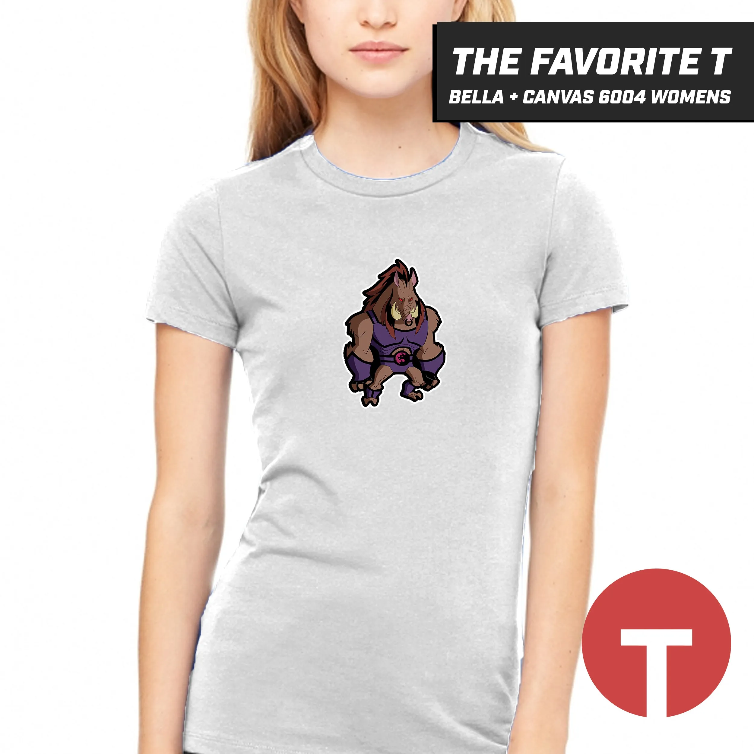 Thunderpigs - Bella Canvas 6004 Womens "Favorite T"