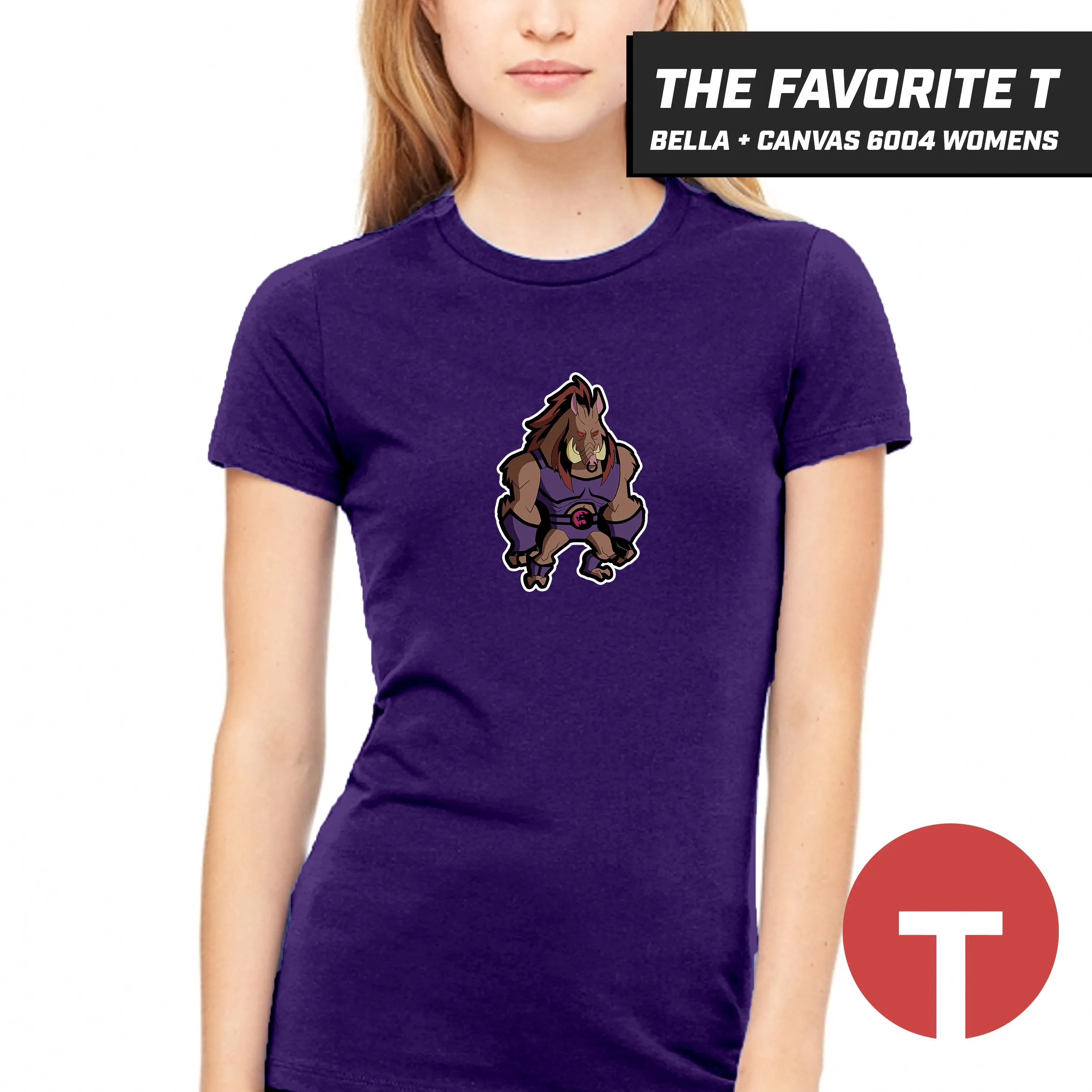 Thunderpigs - Bella Canvas 6004 Womens "Favorite T"