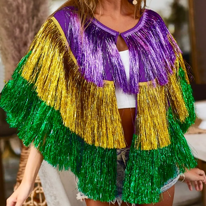 TINSEL PONCHO