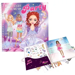 TOPModel Dress Me Up Party Sticker Book