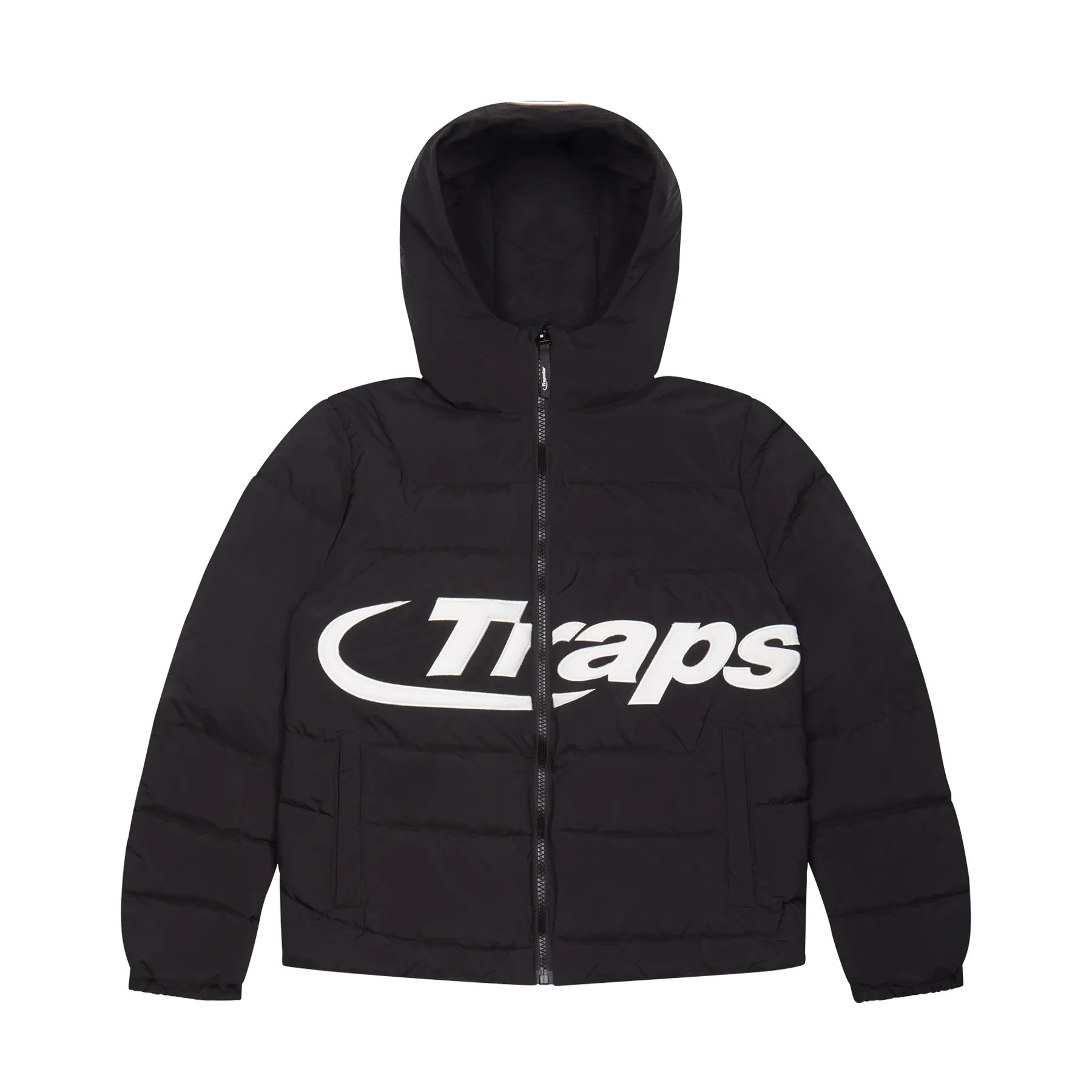 Trapstar Hyperdrive Hooded Puff Puffer - Black