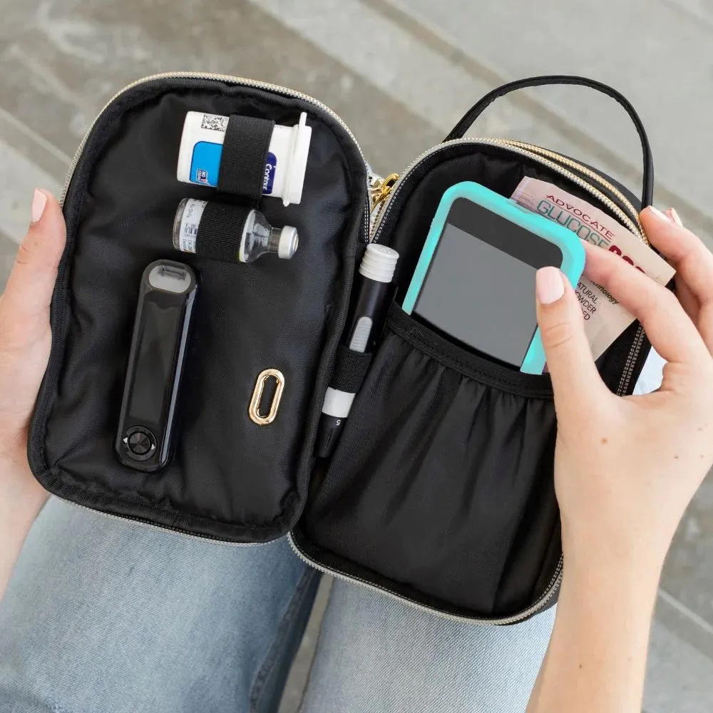 Triple Zip Diabetes Bag XL (Other Colours Available)