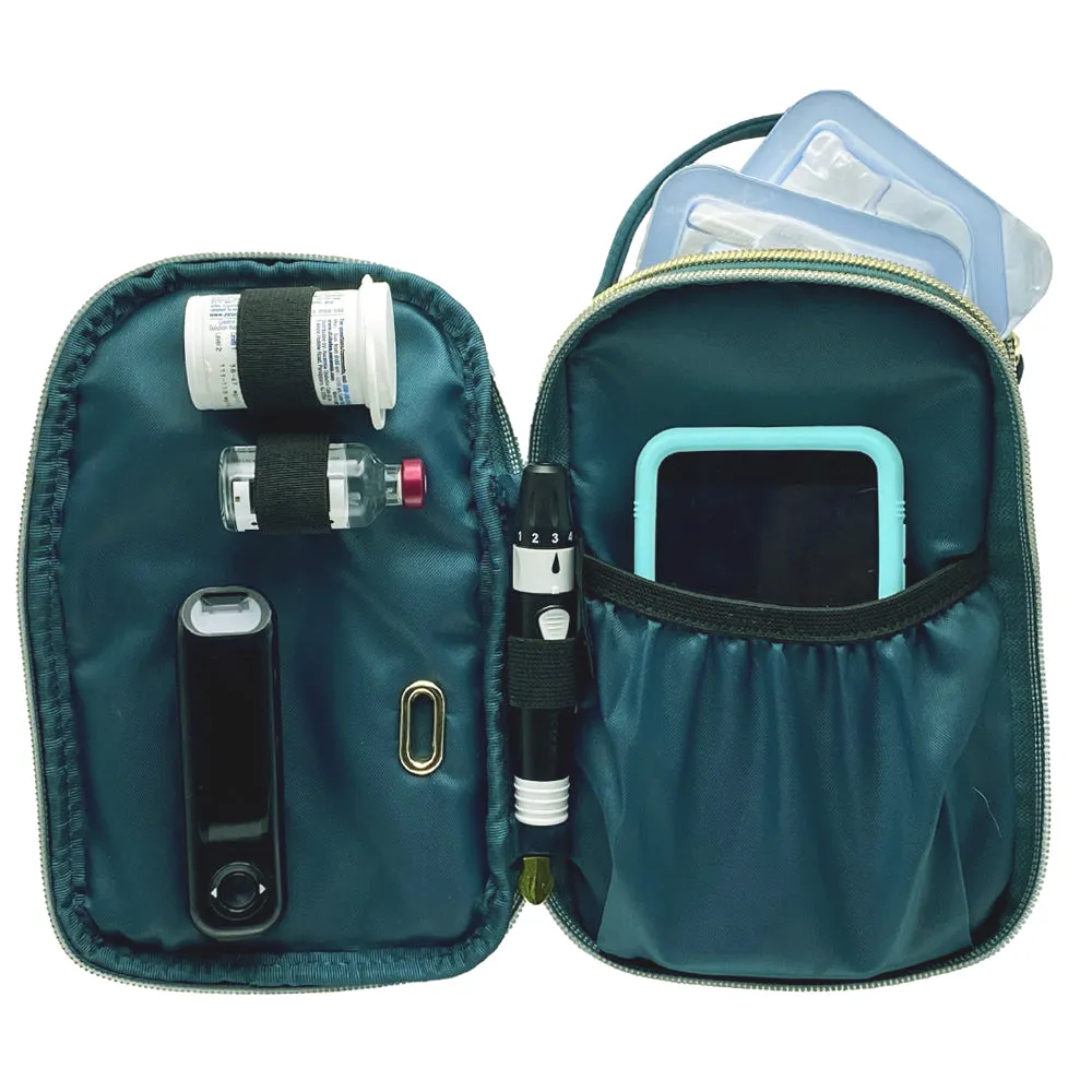 Triple Zip Diabetes Bag XL (Other Colours Available)