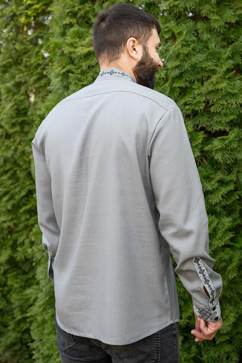 Vyshyvanka men's shirt in a modern style