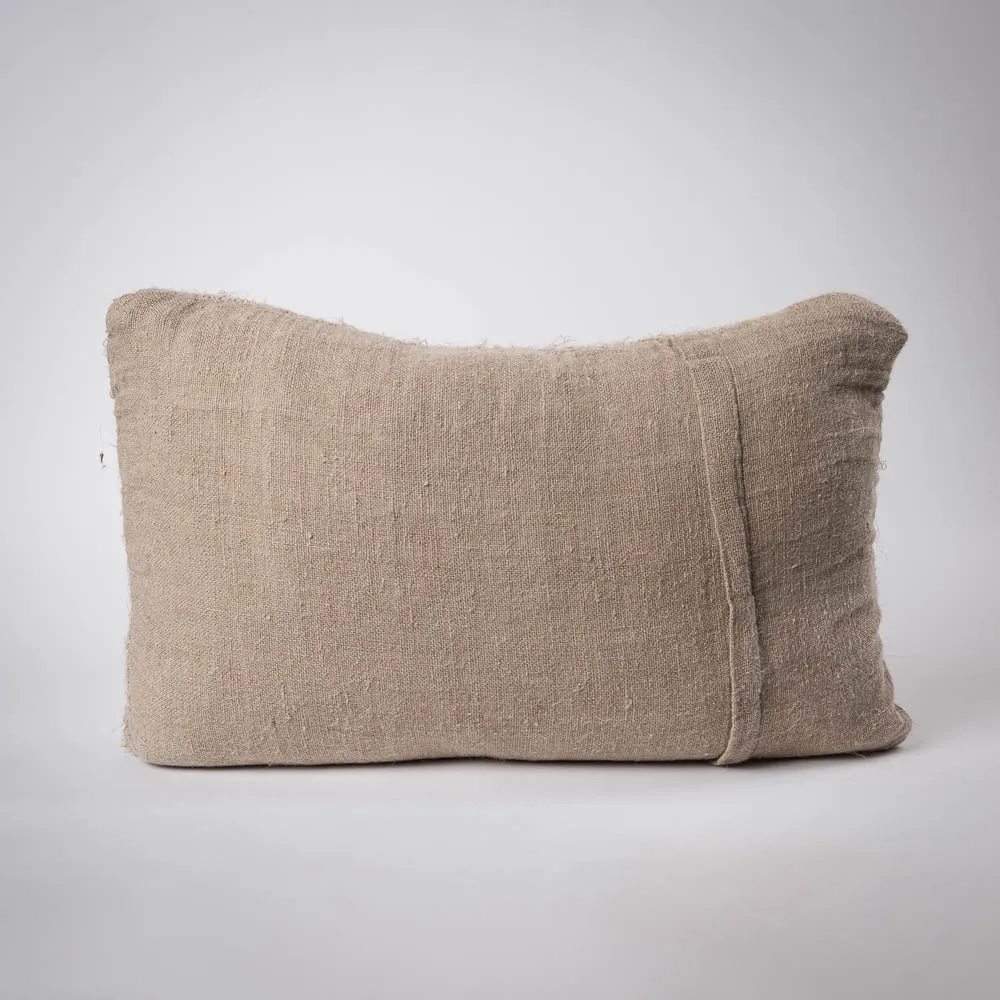 Wabi Cushion - 100% Recycled Linen, Natural