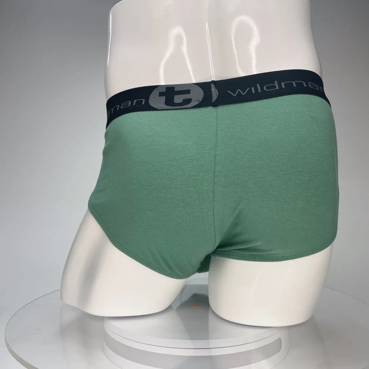 WildmanT Cotton Monster Cock Brief Green