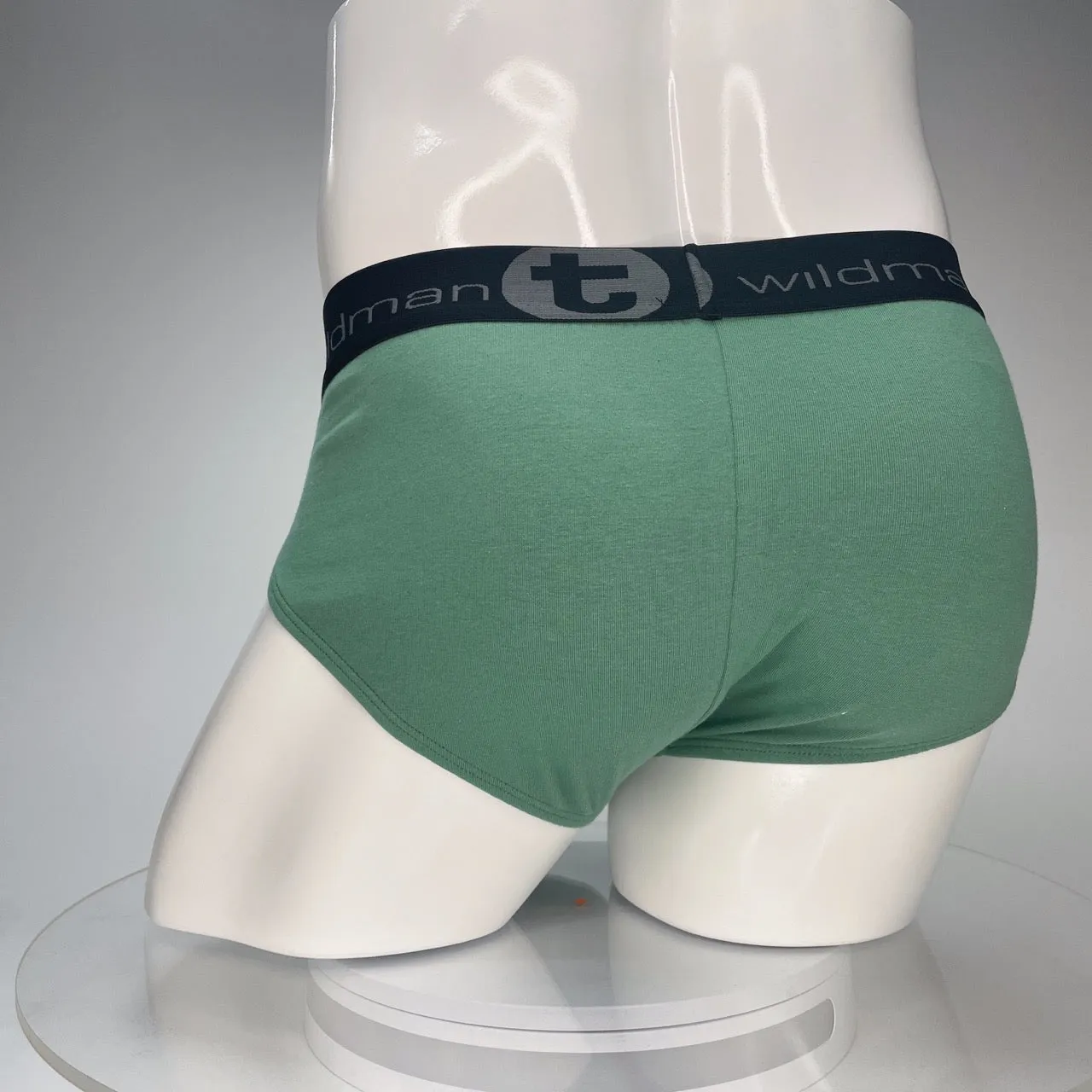 WildmanT Cotton Monster Cock Brief Green