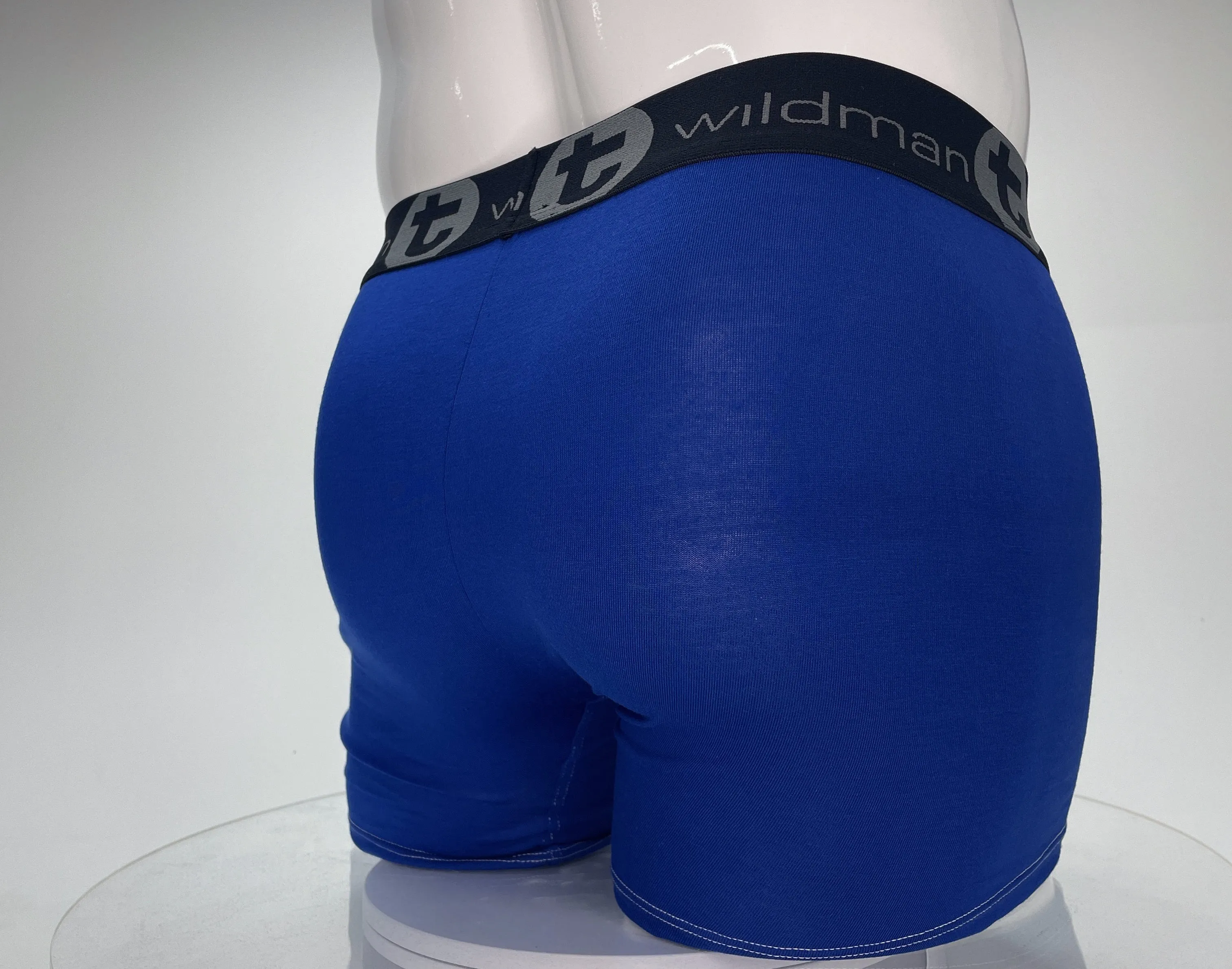 WildmanT Modal Monster Cock 5" Inseam Boxer Brief Royal Blue