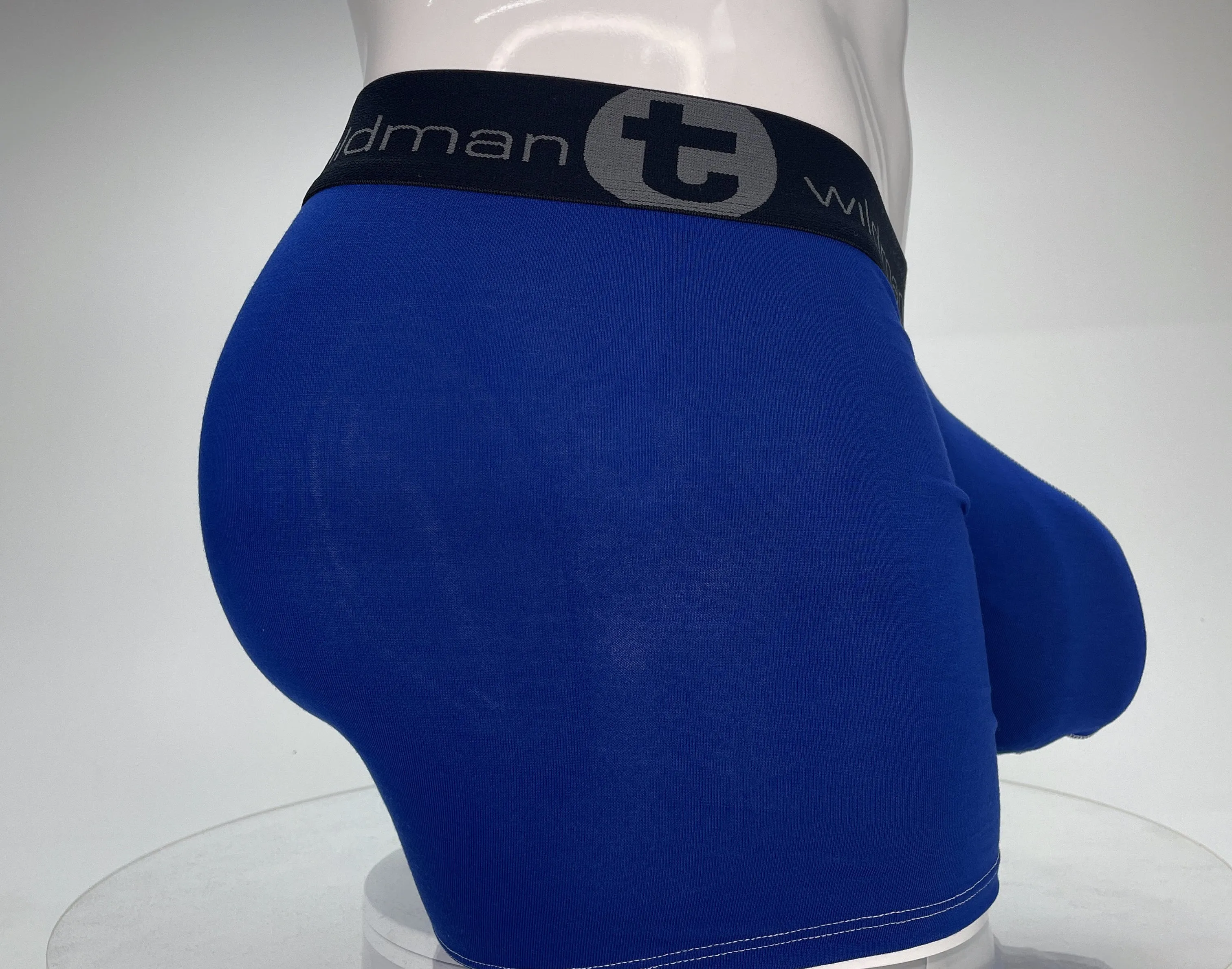 WildmanT Modal Monster Cock 5" Inseam Boxer Brief Royal Blue