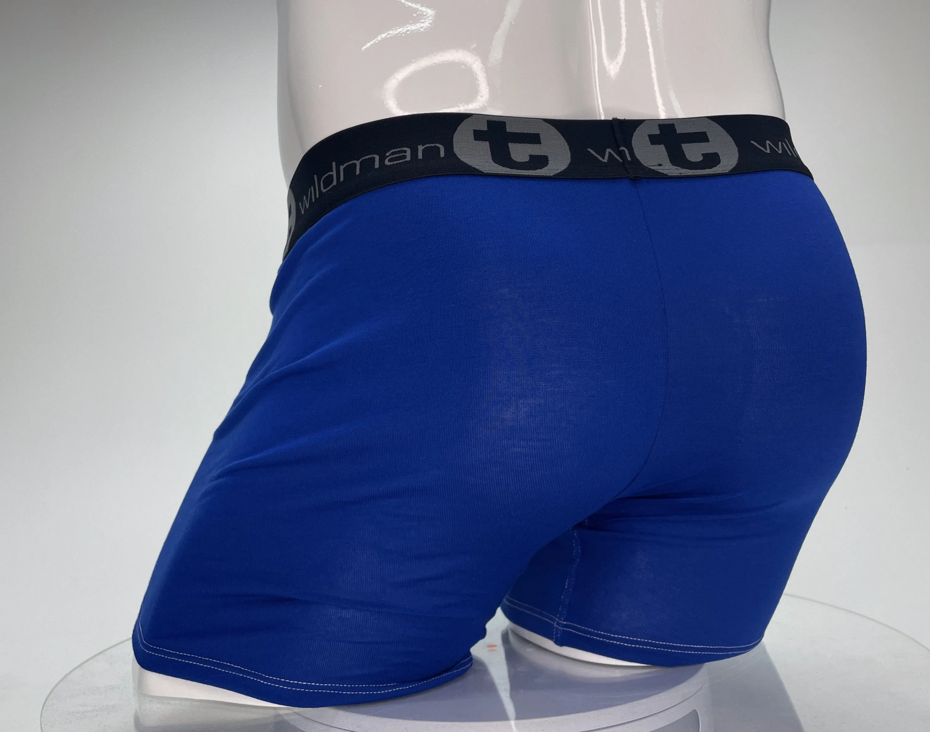 WildmanT Modal Monster Cock 5" Inseam Boxer Brief Royal Blue