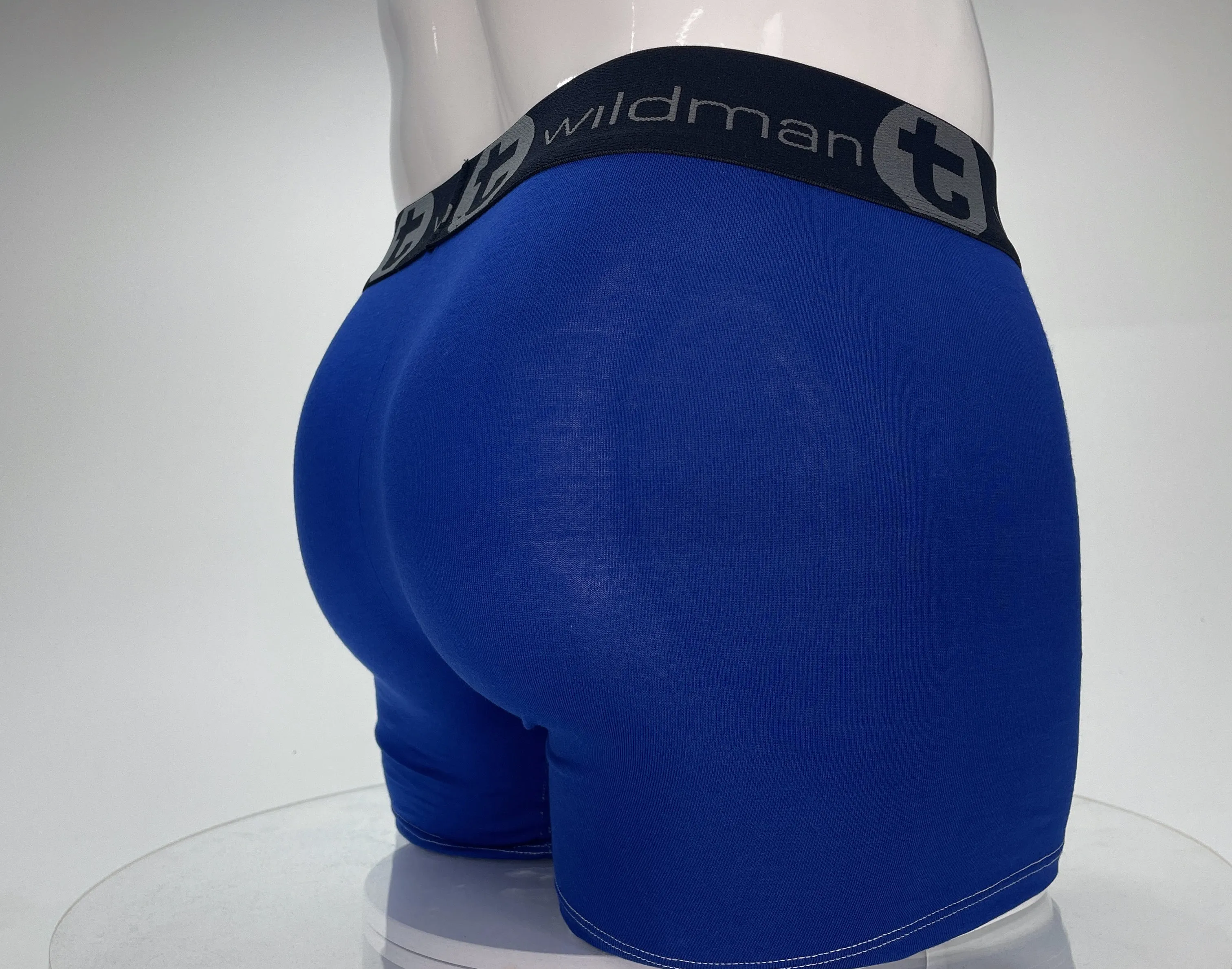 WildmanT Modal Monster Cock 5" Inseam Boxer Brief Royal Blue