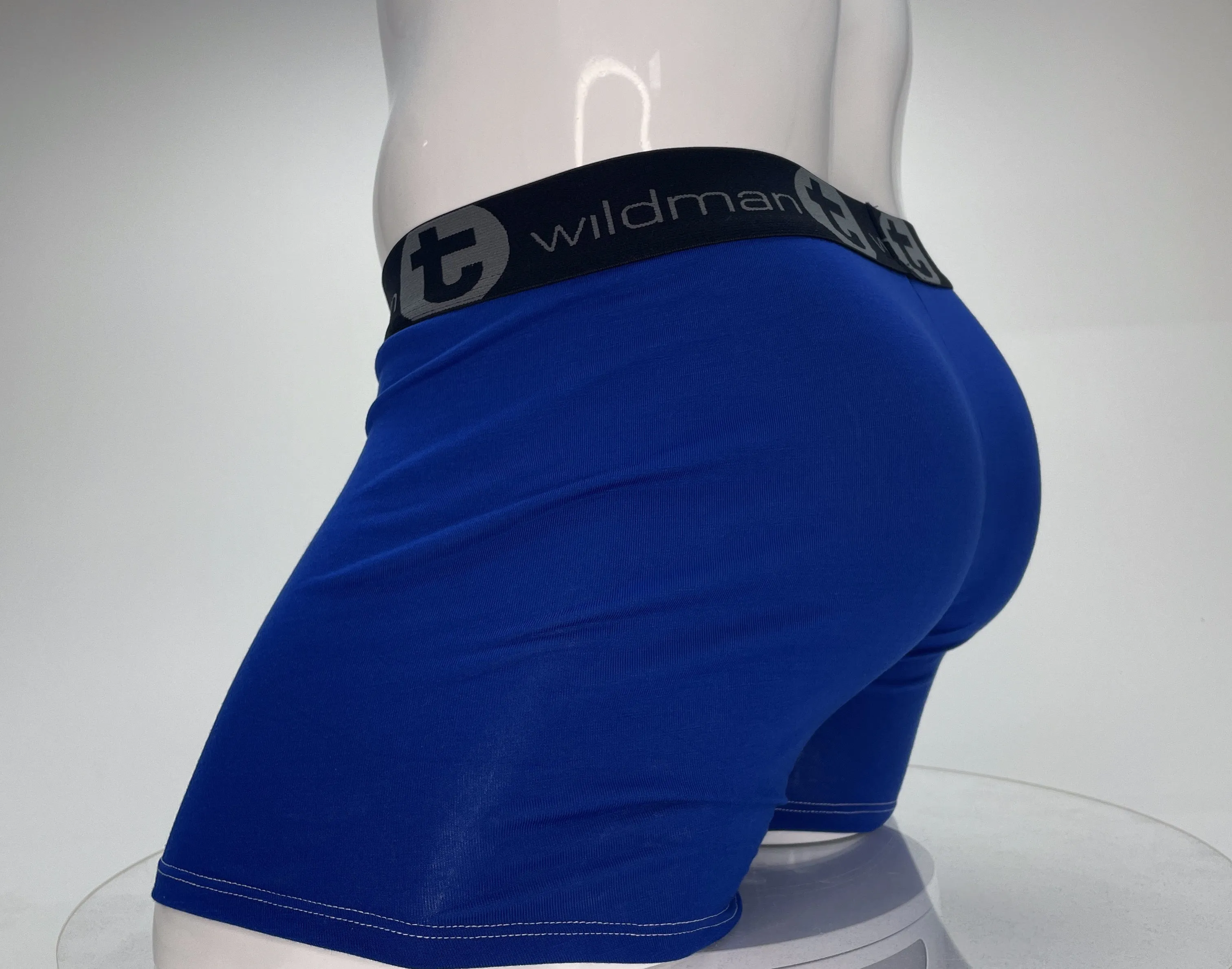 WildmanT Modal Monster Cock 5" Inseam Boxer Brief Royal Blue