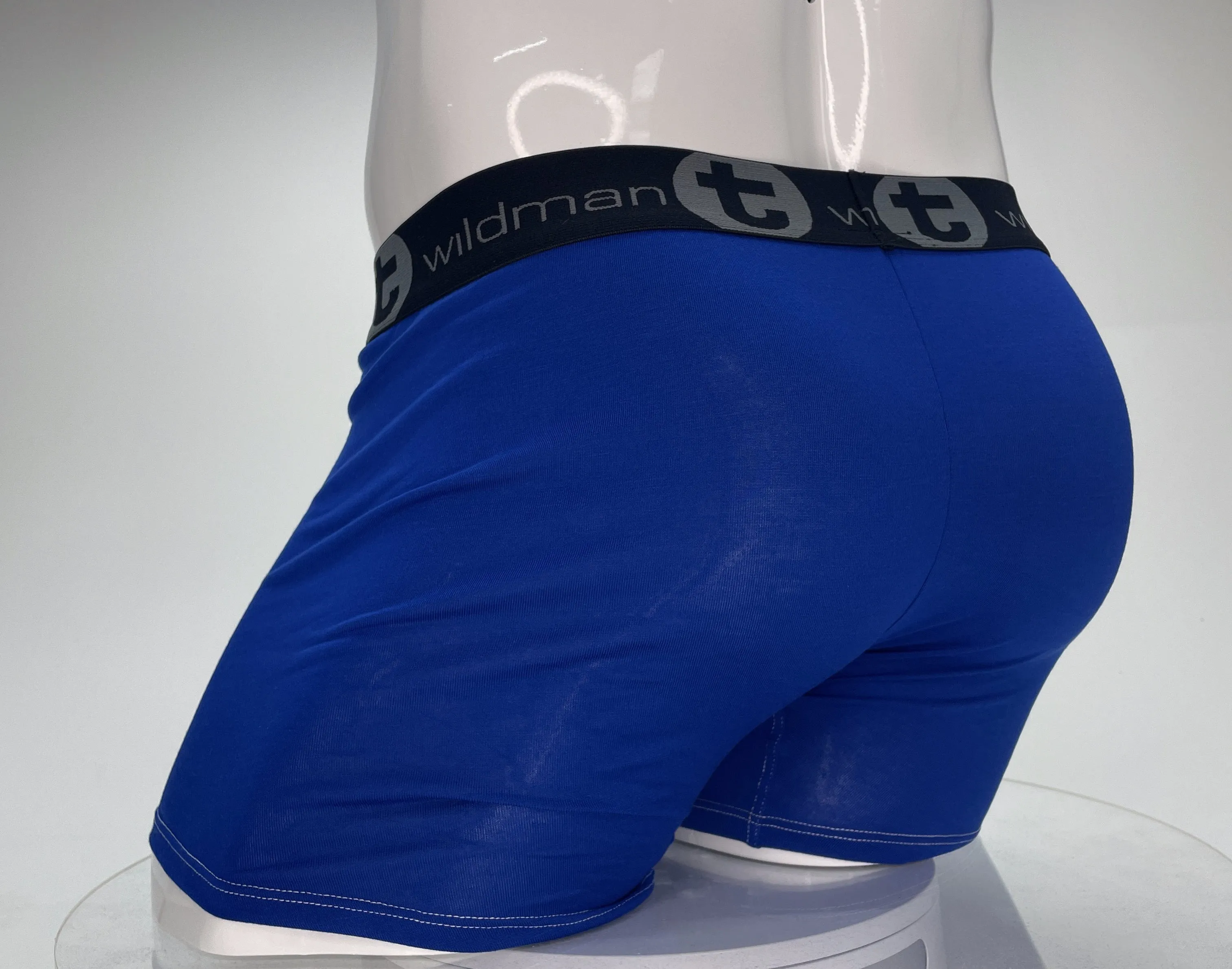 WildmanT Modal Monster Cock 5" Inseam Boxer Brief Royal Blue