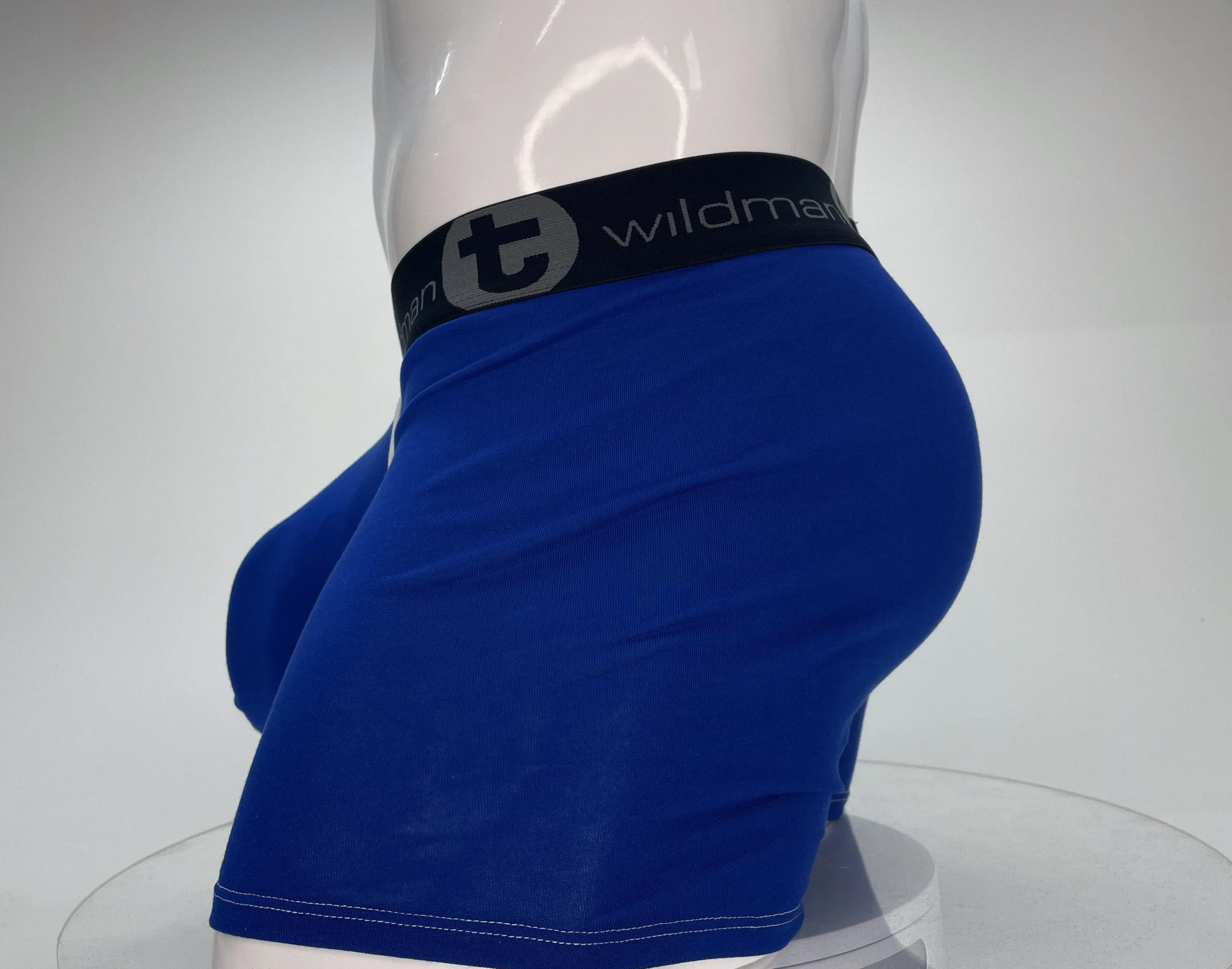 WildmanT Modal Monster Cock 5" Inseam Boxer Brief Royal Blue