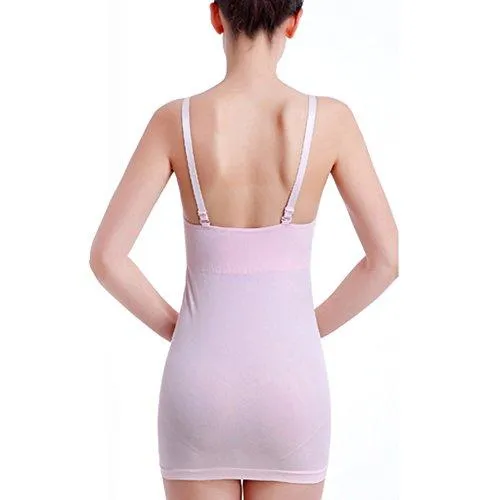 Women's Nursing Tank Tops Cotton Camisole For Breastfeeding Maternity Sleep Bra