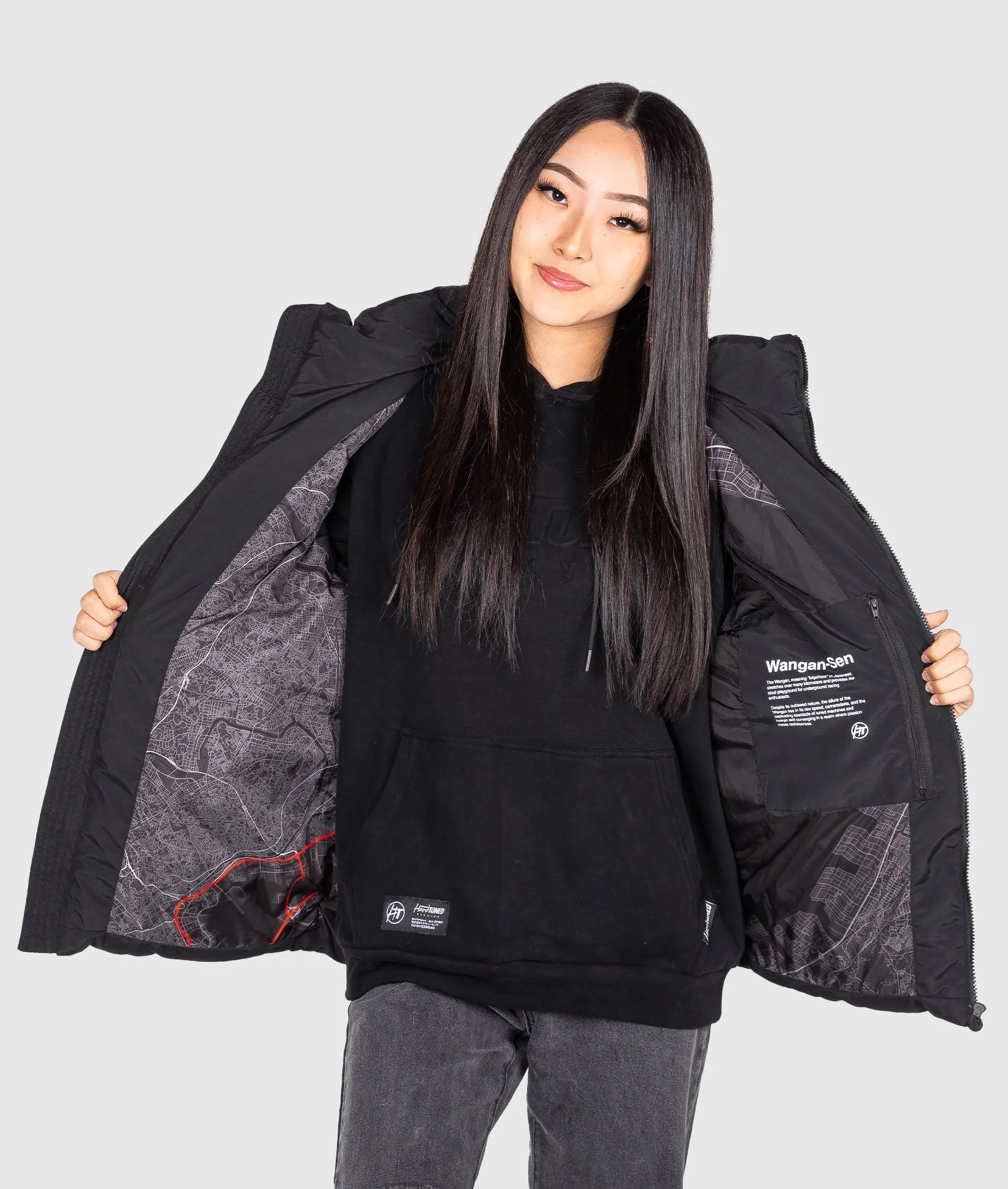 Womens Underground C1 Loop Puffer Vest