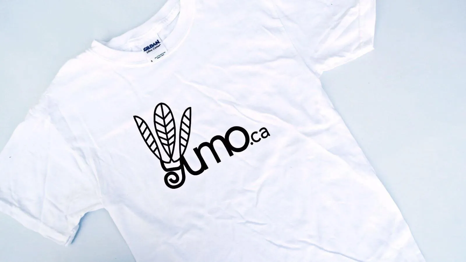 Yumo Creative Cotton T-Shirt with Yumo.ca Logo