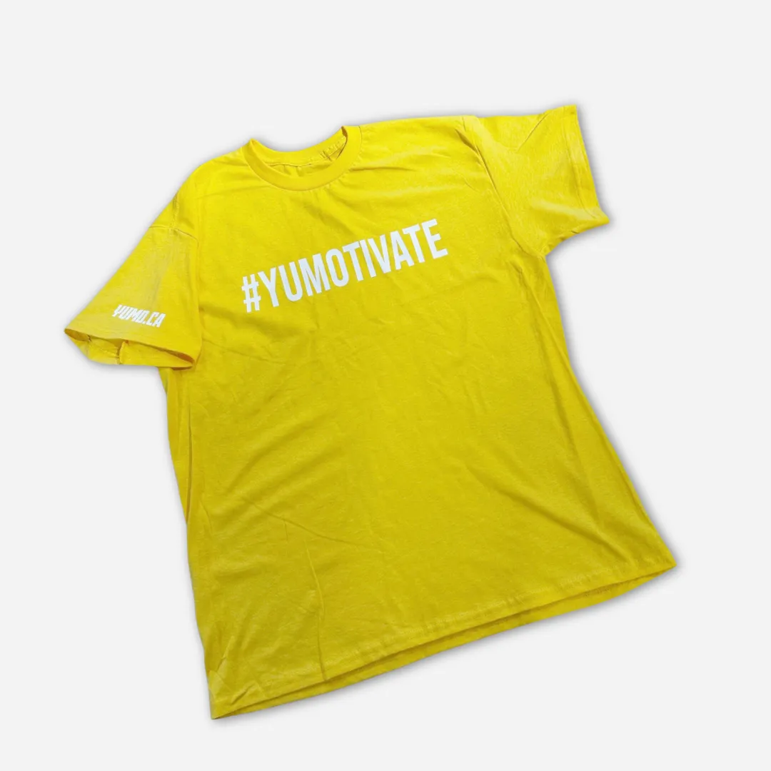 Yumo Creative #YUMOTIVATE Cotton T-Shirt